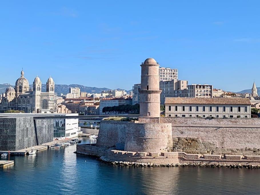 Studio Calanques Pres Du Vieux Port Marseille Eksteriør billede